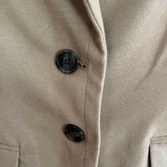 Merona camel/tan color fully lined blazer women’s size 8 - Picture 5 of 10